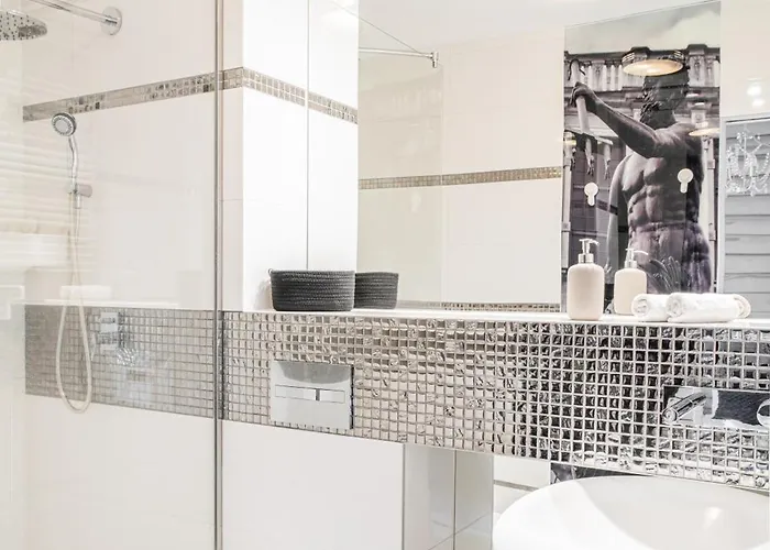 公寓 Lily - Waterlane Pool & Gym 格但斯克